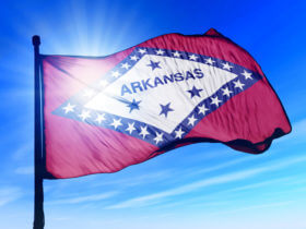 Arkansas Workers' Compensation article image state flag